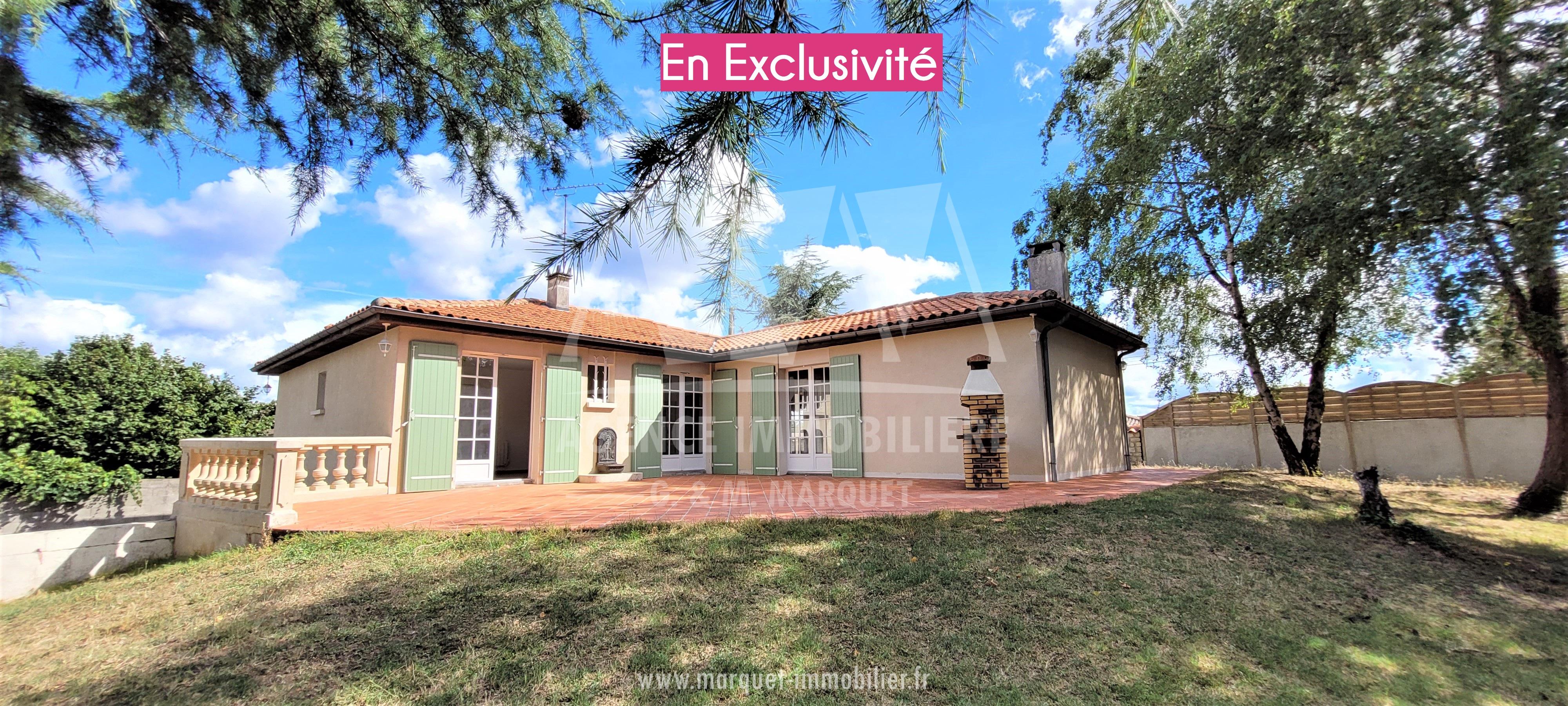 PAVILLON DE PLAIN-PIED - SAINT YRIEIX - 5 MINUTES ANGOULEME